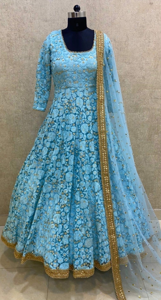 Indian salwar kameez punjabi suit gown anarkali